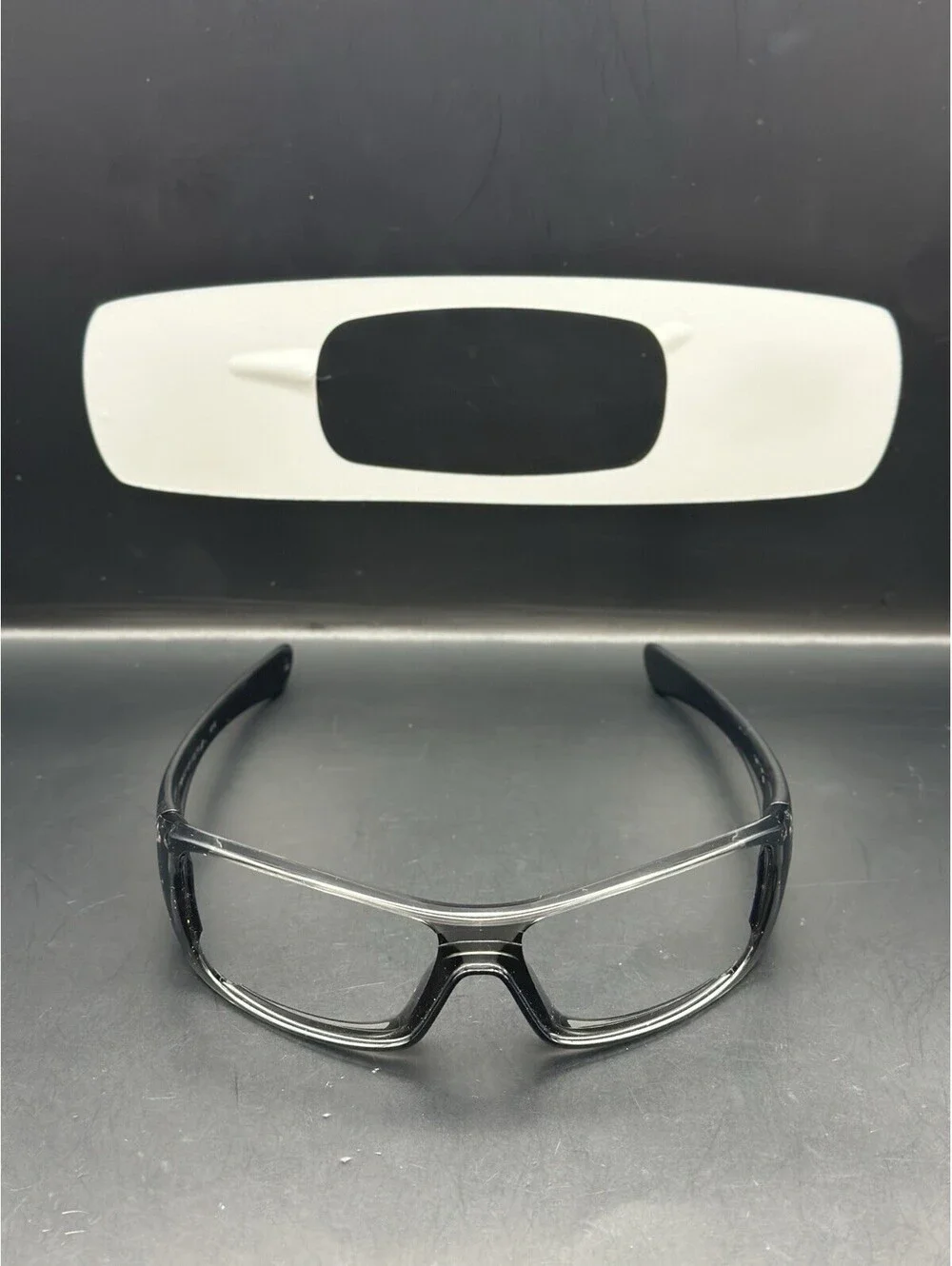 Oakley Antix Grey Smoke/Matte Black Frame